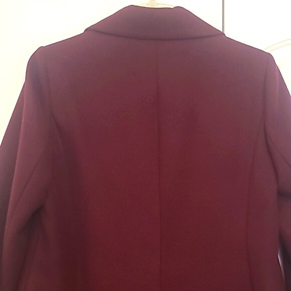 Dorothy Perkins Classic Two Button Single Breasted Rolled Cuff 3/4 Coat Size 10 - Picture 8 of 12